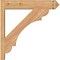 Ekena Millwork Olympic Smooth Arts and Crafts Outlooker, Western Red Cedar, 5 1/2"W x 24"D x 24"H OUT06X24X24OLY03SWR - alternate 2